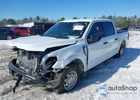 2025 Ford F-150 Xl из США, поврежденный, VIN 1FTEW1KP7SKE44410